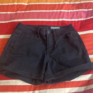 high waisted shorts